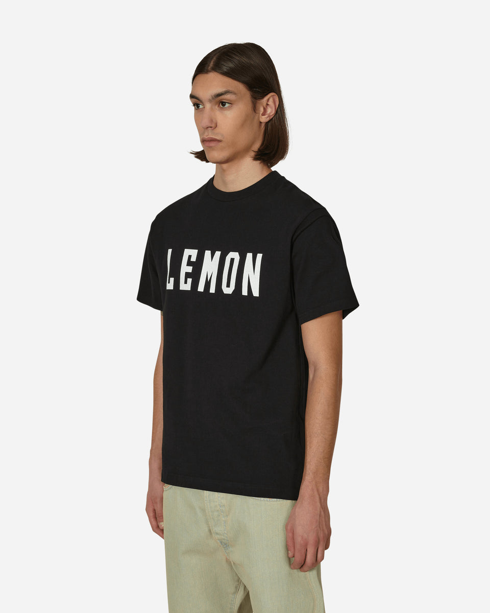 Sequel Lemon T-Shirt Black - Slam Jam® Official Store