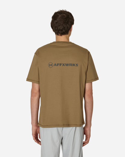 AFFXWRKS Affxwrks Tee Desert Green T-Shirts Shortsleeve SS24T04 DESGR