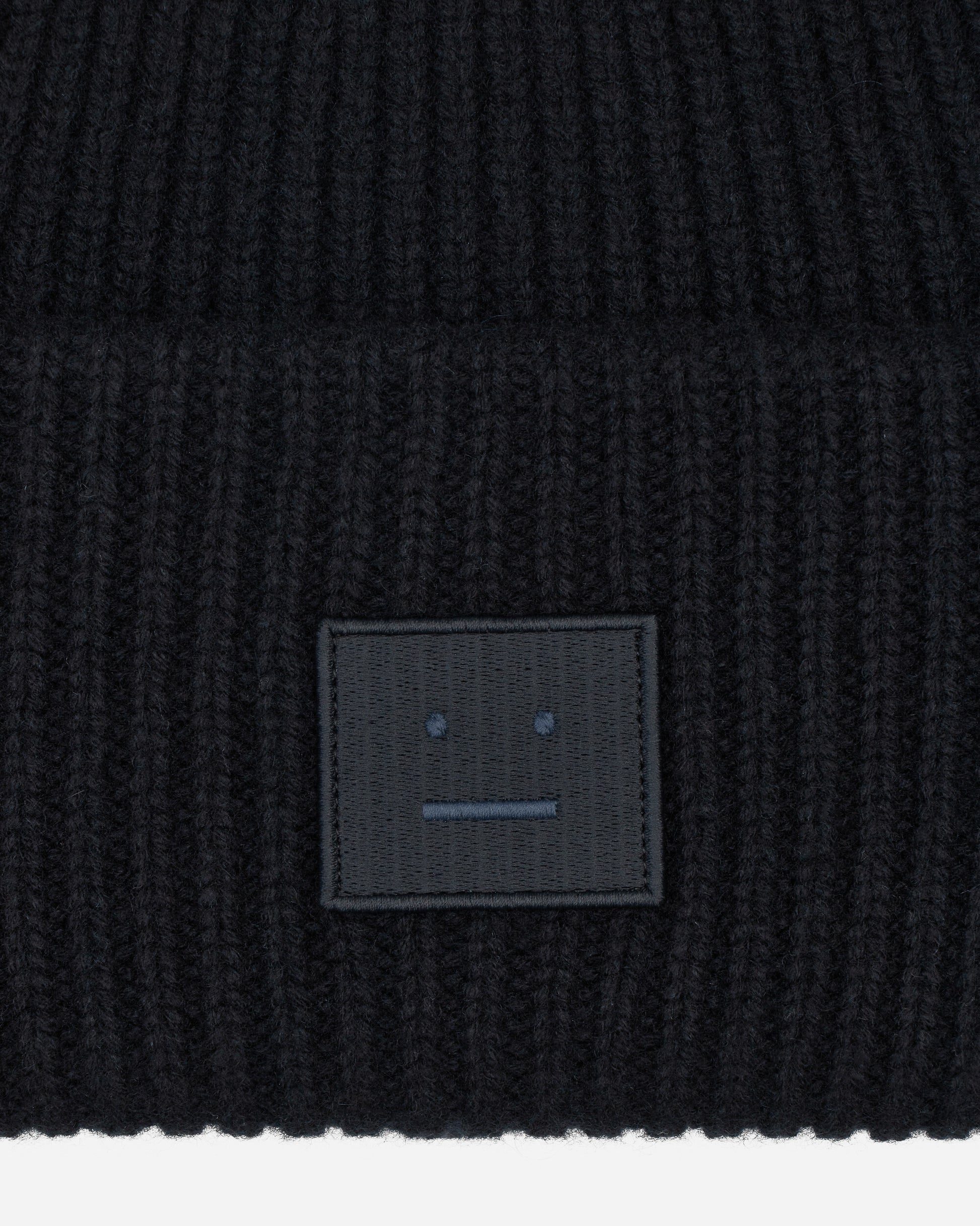 Acne Studios Face Black Hats Beanies C40135- 900