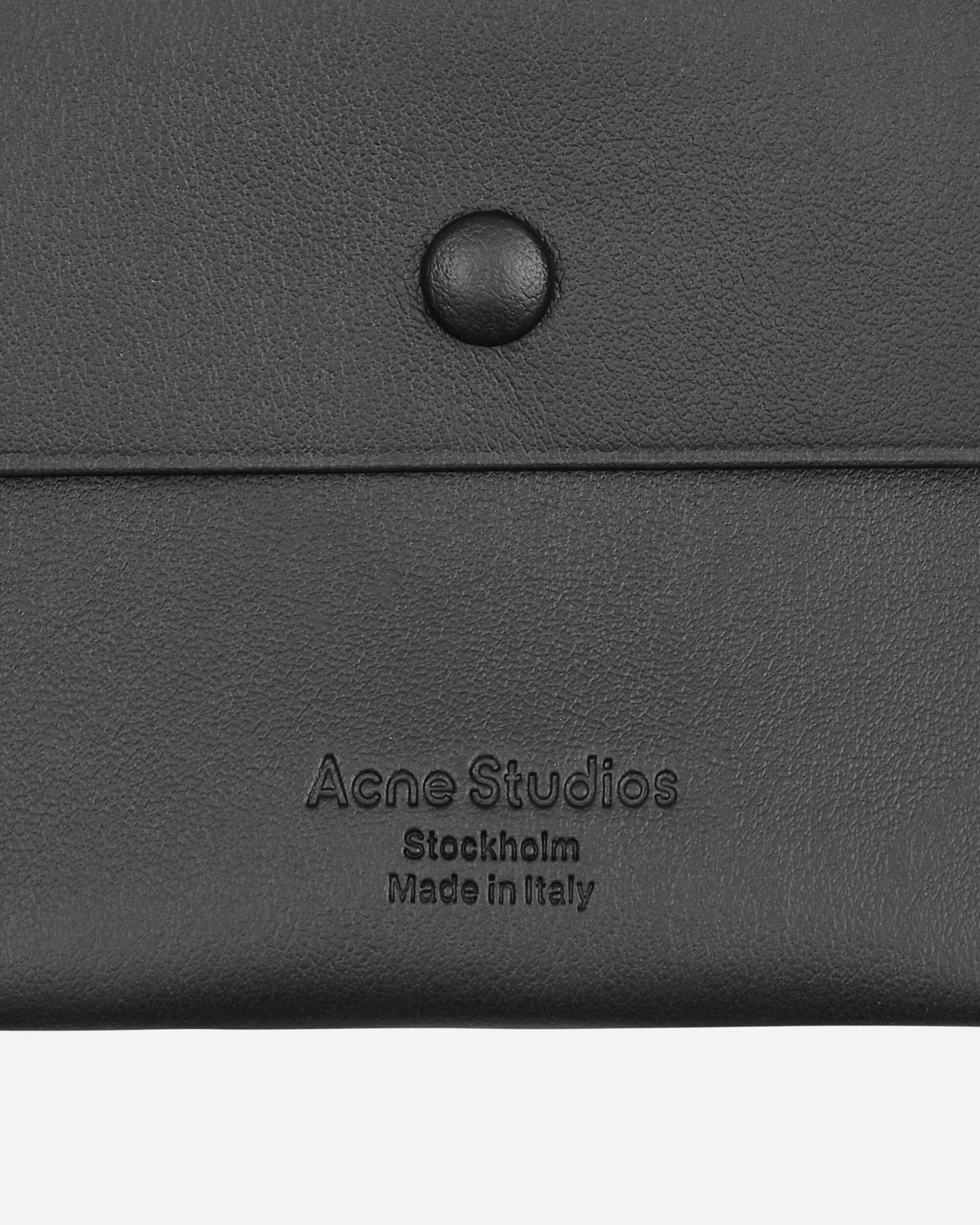 Acne Studios Fold Wallet Black Wallets and Cardholders Wallets CG0097- 900