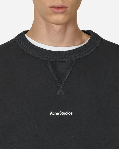 Acne Studios Crewneck Black Sweatshirts Crewneck BI0184- 900