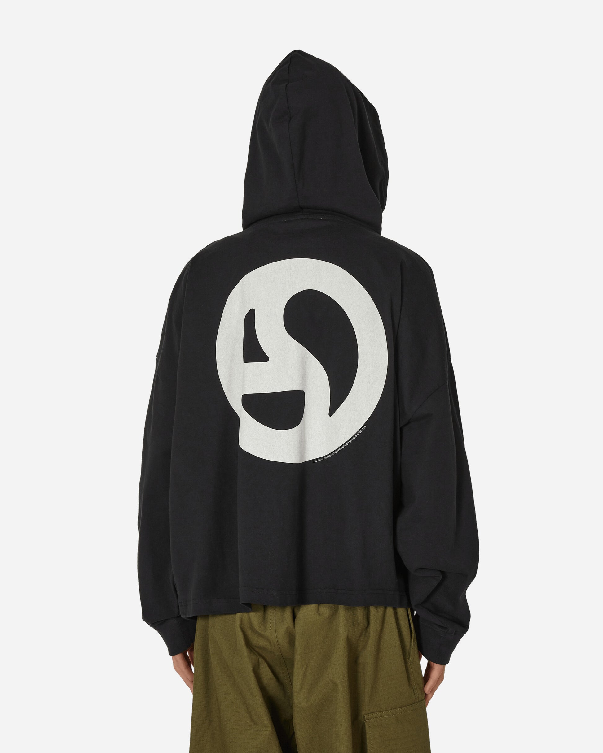 Acne Studios Hooded Sweatshirt Black Sweatshirts Hoodies CI0161- 900