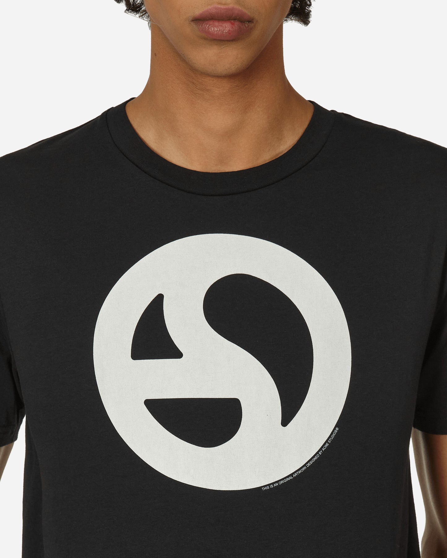 Acne Studios T-Shirt Black T-Shirts Shortsleeve CL0265- 900