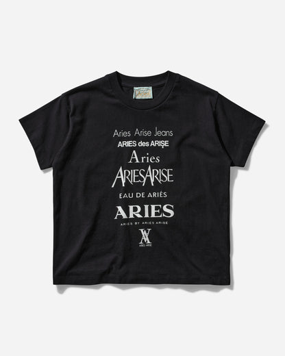 Aries Perfume SS Tee Baby Black T-Shirts Shortsleeve AR6000502P BLK