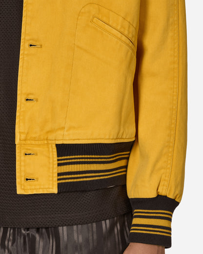 Bode Banbury Jacket Yellow Black Coats and Jackets Bomber Jackets MRS24JA011 1