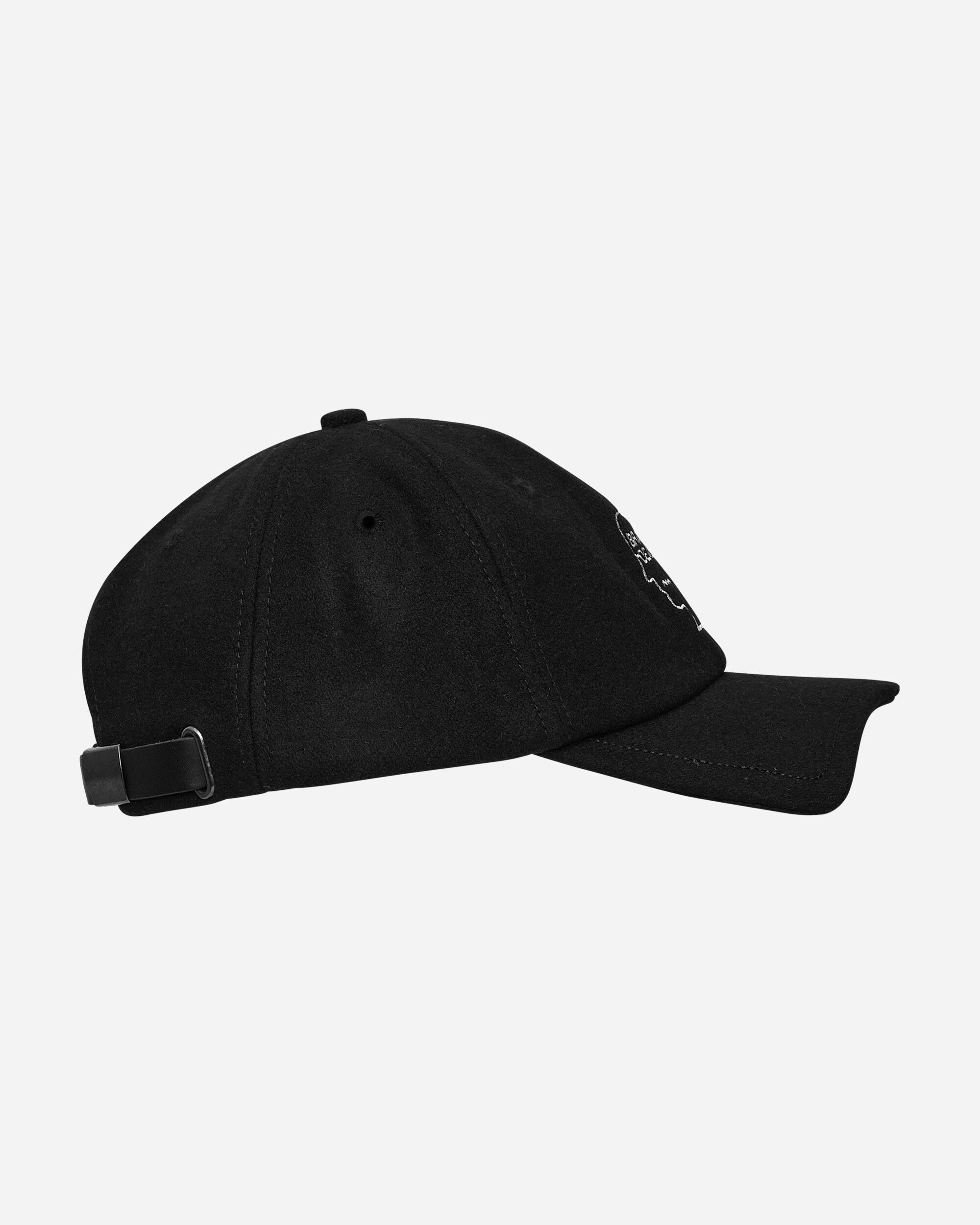 Brain Dead Batwing Logohead Hat Black Hats Caps H01003783BK BLACK