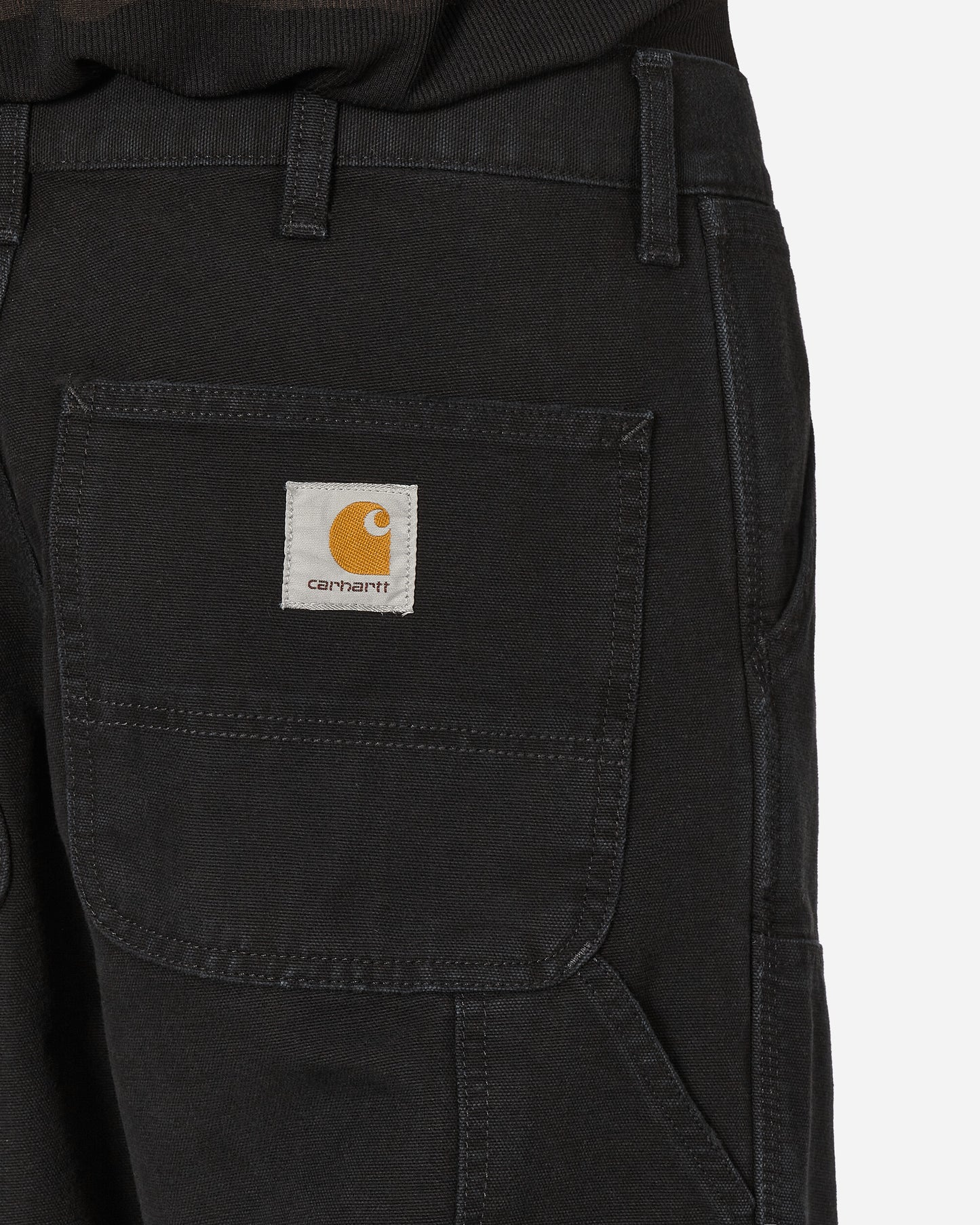 Carhartt WIP Double Knee Pant Black aged Pants Casual I031501 893K