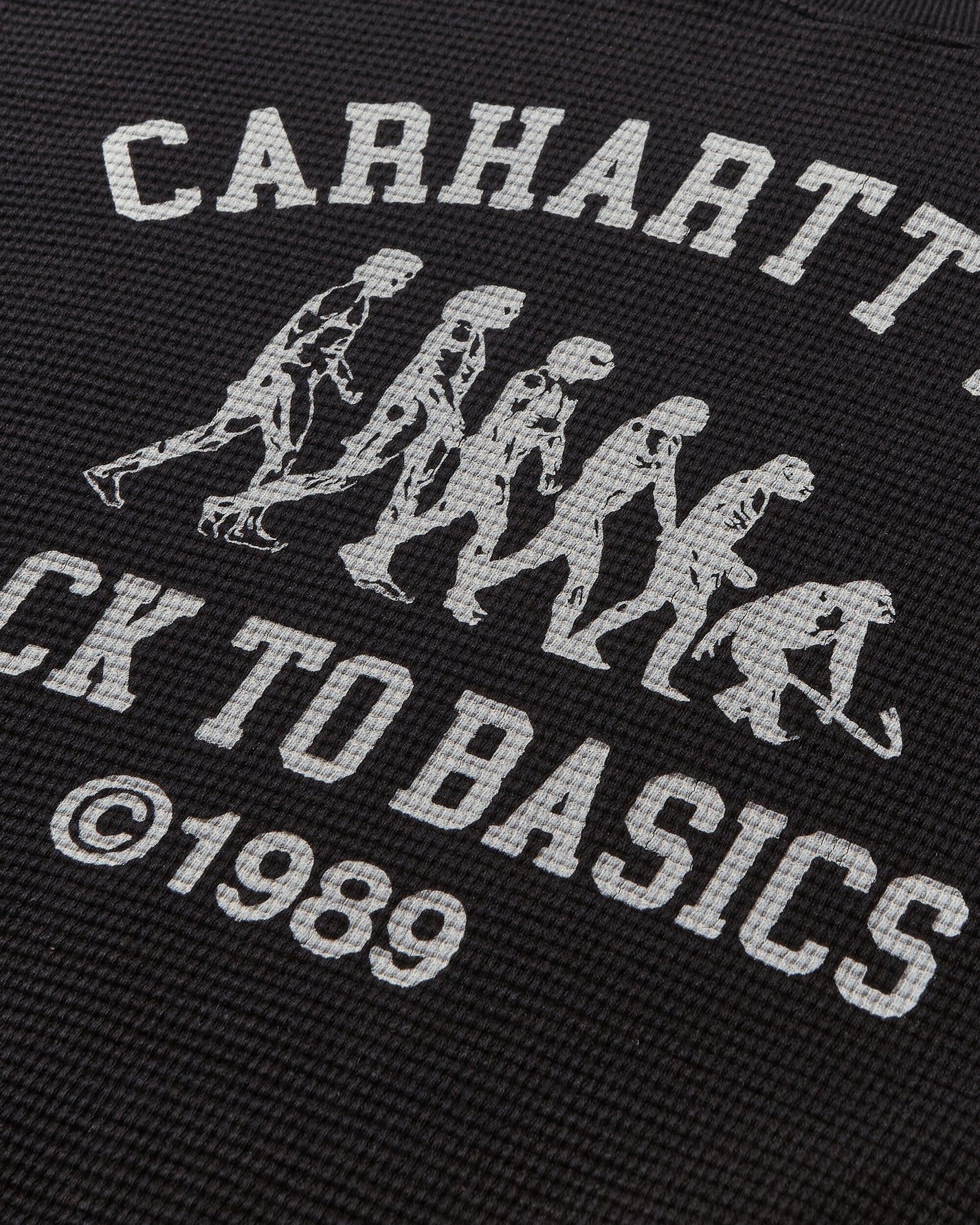 Carhartt WIP Main Basics Sweat Black/White Sweatshirts Crewneck I034040 0D2XX