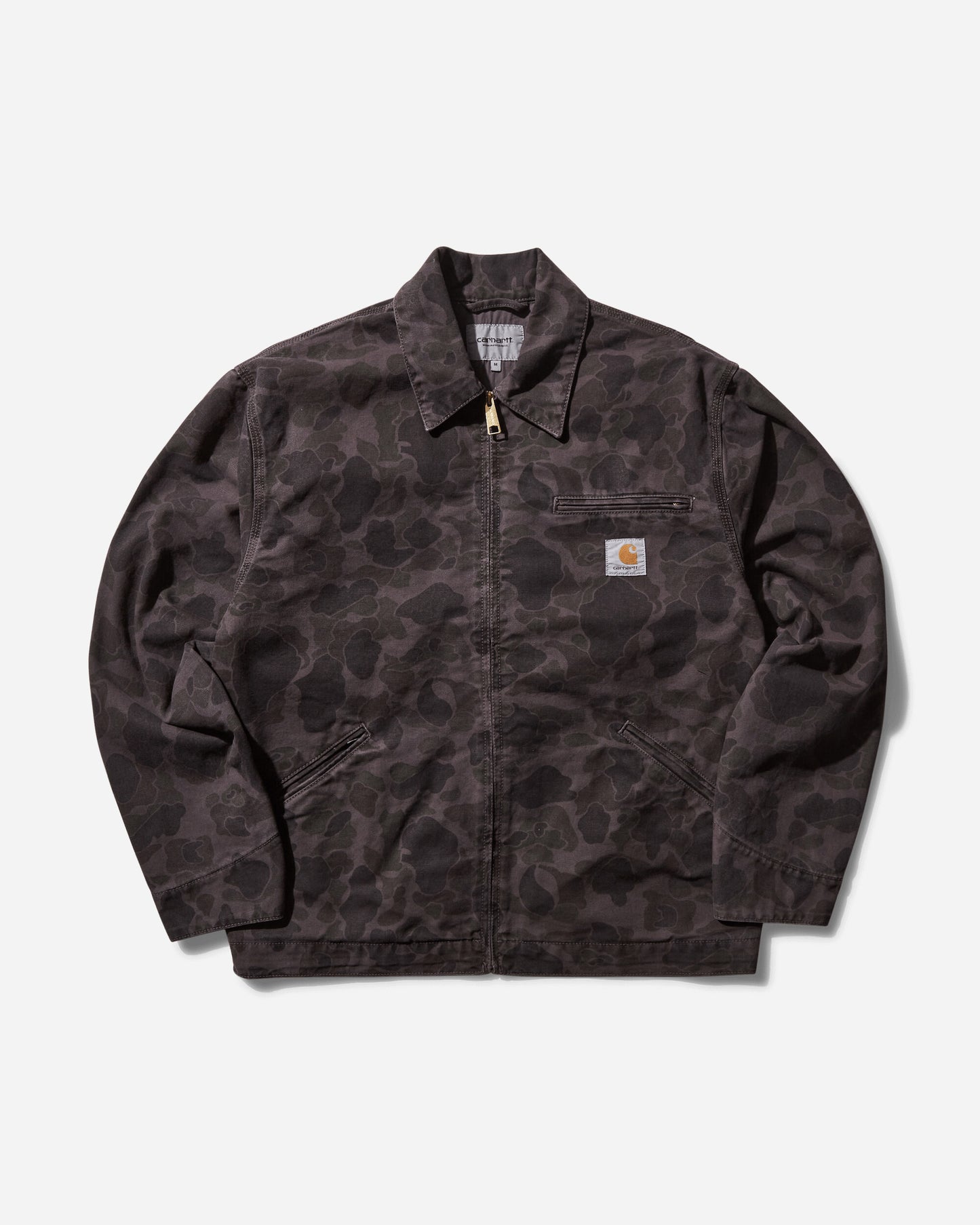 Carhartt WIP Duck Detroit Jacket Camo Duck Green/ Graphite Coats and Jackets Jackets I034281 2MRGD