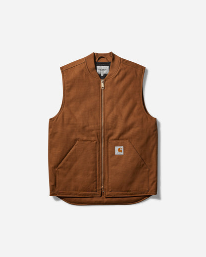 Carhartt WIP Classic Vest Hamilton Brown Coats and Jackets Vests I015251 HZ01