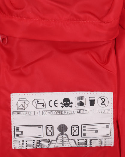 Cav Empt Developed Shoulder Bag Red Red Bags and Backpacks Shoulder Bags CES26G07 1