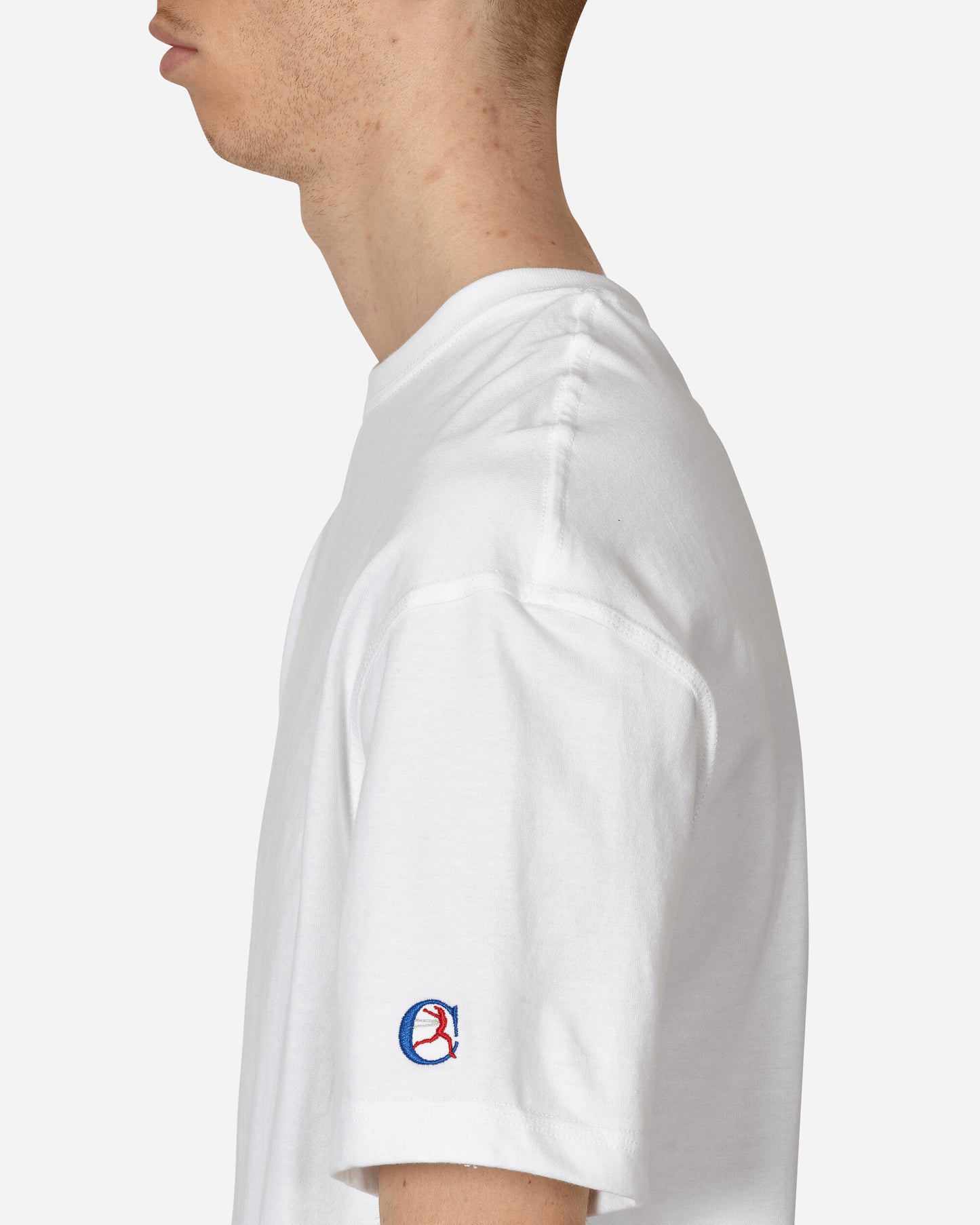 Champion Crewneck T-Shirt White 002 T-Shirts Shortsleeve T0081 WHITE002