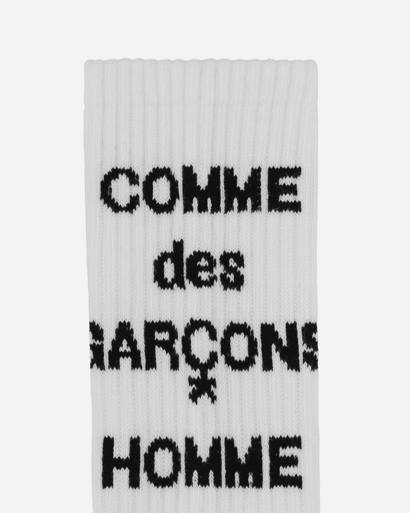 Comme Des Garçons Homme Men'S Acces White Underwear Socks HN-K501-W24 003