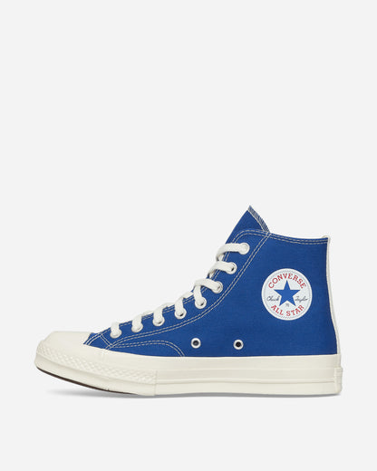 Comme Des Garçons Play Converse Chuck Blue Sneakers High P1K122 2