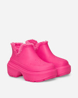 Crocs Stomp Lined Shorty Boot Pink Crush Sandals and Slides Sandals and Mules CR.210673 PKCR