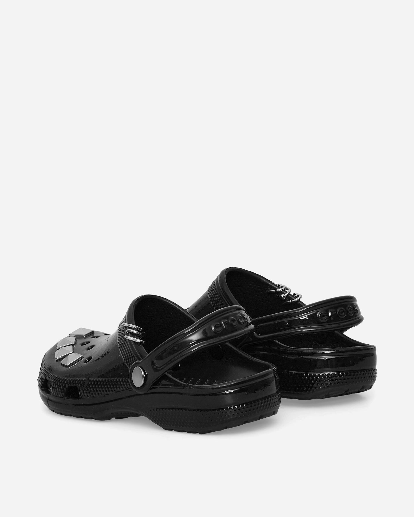 Crocs Wmns Classic Studded Clog W Black Sandals and Slides Sandals and Mules CR.210390 BLK