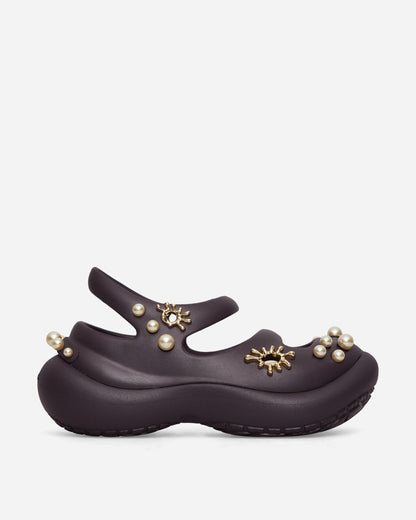 Crocs Wmns Phaedra Embellished Currant Sandals and Slides Sandals and Mules CR.209561 CURR