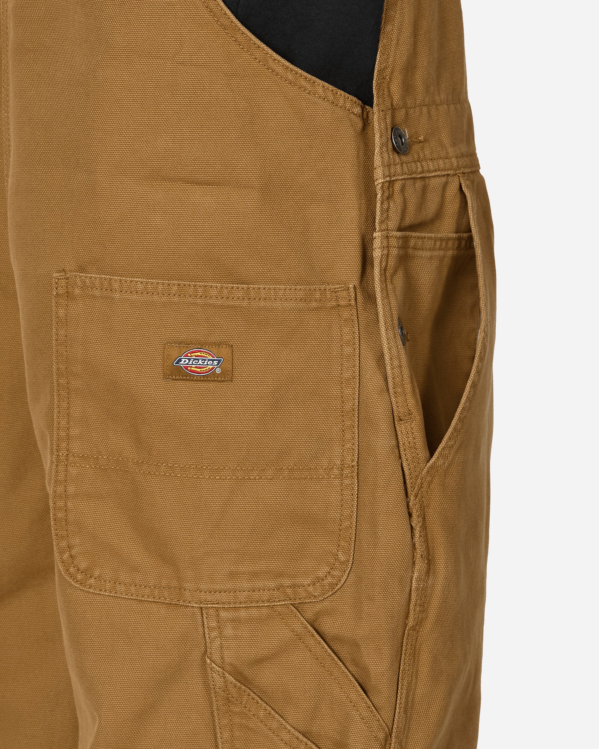 Dickies Dickies Duck Canvas Classic Bib Sw Brown Duck Pants Jumpsuits DK0A4XLX C411