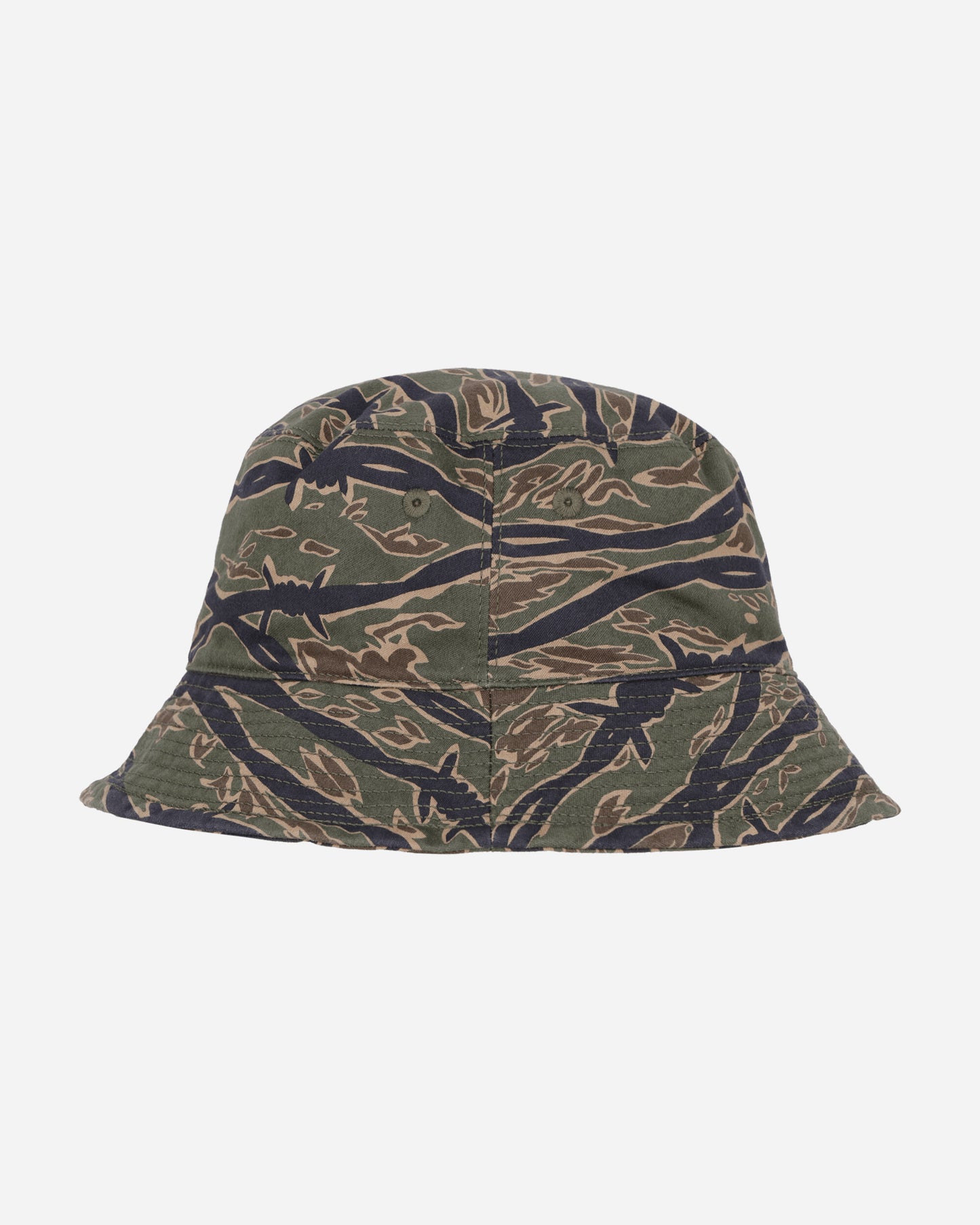 Hysteric Glamour Barbewire Camo Khaki Hats Bucket QH01 A