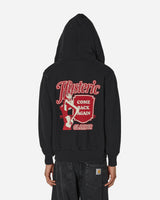 Hysteric Glamour Back Again Black Sweatshirts Hoodies 02241CF01 C1