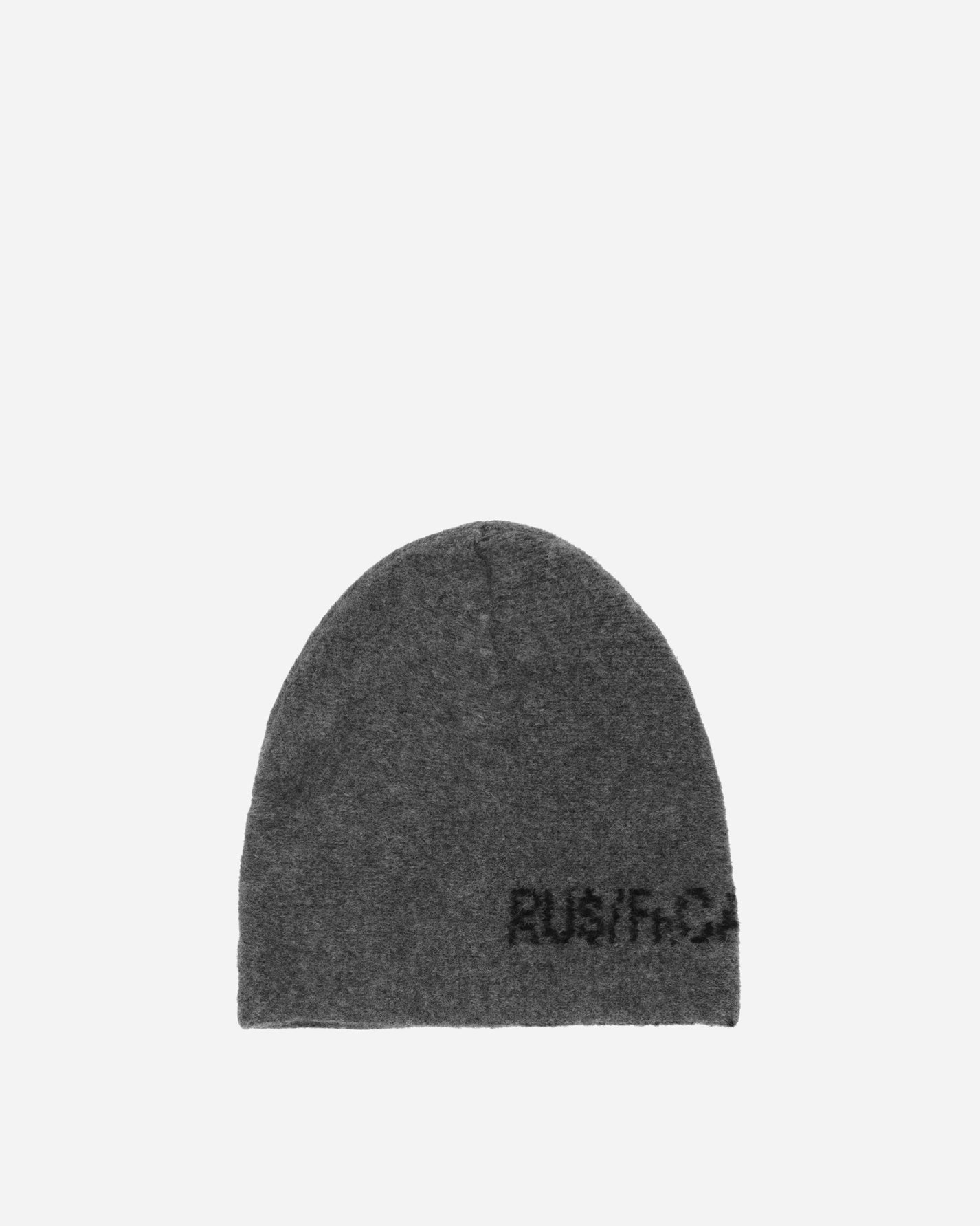 Mainline:RUS/Fr.CA/DE Wmns Knitted Hat With Logo Grey Hats Beanies AW24LOGOHAT HAT