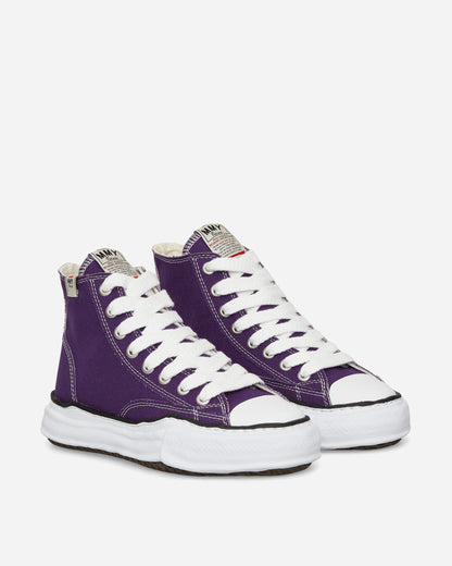 Maison MIHARA YASUHIRO Peterson High/Original Sole Canvas High-Top Sneaker Purple Sneakers Low A01FW701 PURPLE