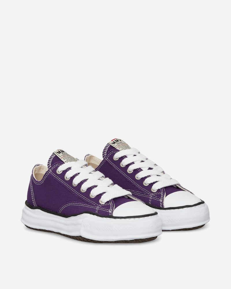 Maison MIHARA YASUHIRO Peterson Low/Original Sole Canvas Low-Top Sneaker Purple Sneakers Low A01FW702 PURPLE