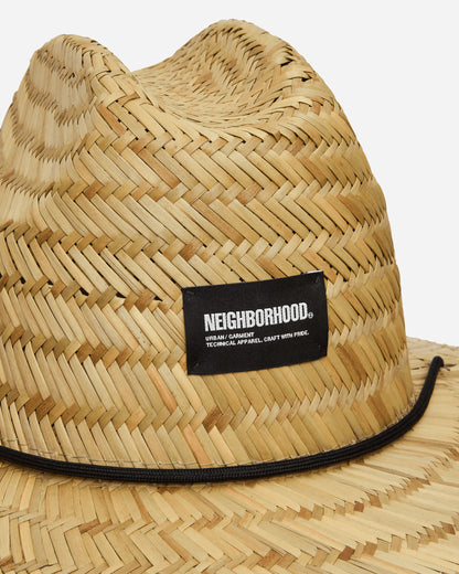 Neighborhood Straw Hat Natural Hats Bucket 241YGNH-HT14 NT