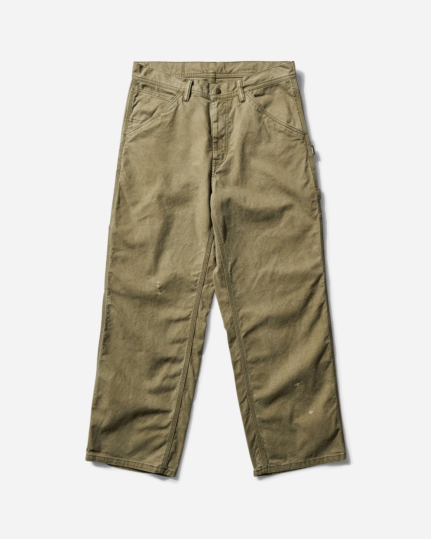 Neighborhood Duck Painter Pants Olive Drab Pants Casual 242UTNH-PTM02 OD