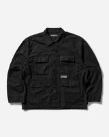 Neighborhood Ripstop Bdu Shirt Ls Black Shirts Longsleeve Shirt 242SPNH-SHM04 BK