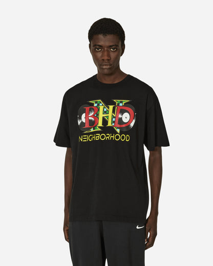 Neighborhood Tee Ss-22 Black T-Shirts Shortsleeve 241PCNH-ST22 BK