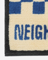 Neighborhood Nh X Gallery 1950 . Checker Rug Mat Blue Textile Rugs 242RFGNN-AC01 BL