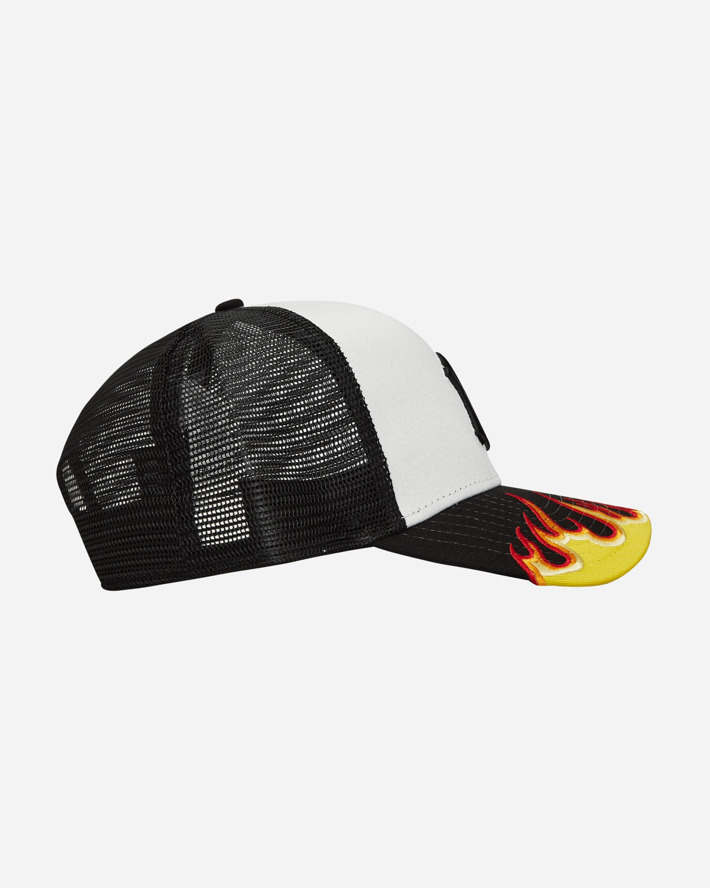 New Era Mlb Flame Trucker Black Hats Caps 60565478 001