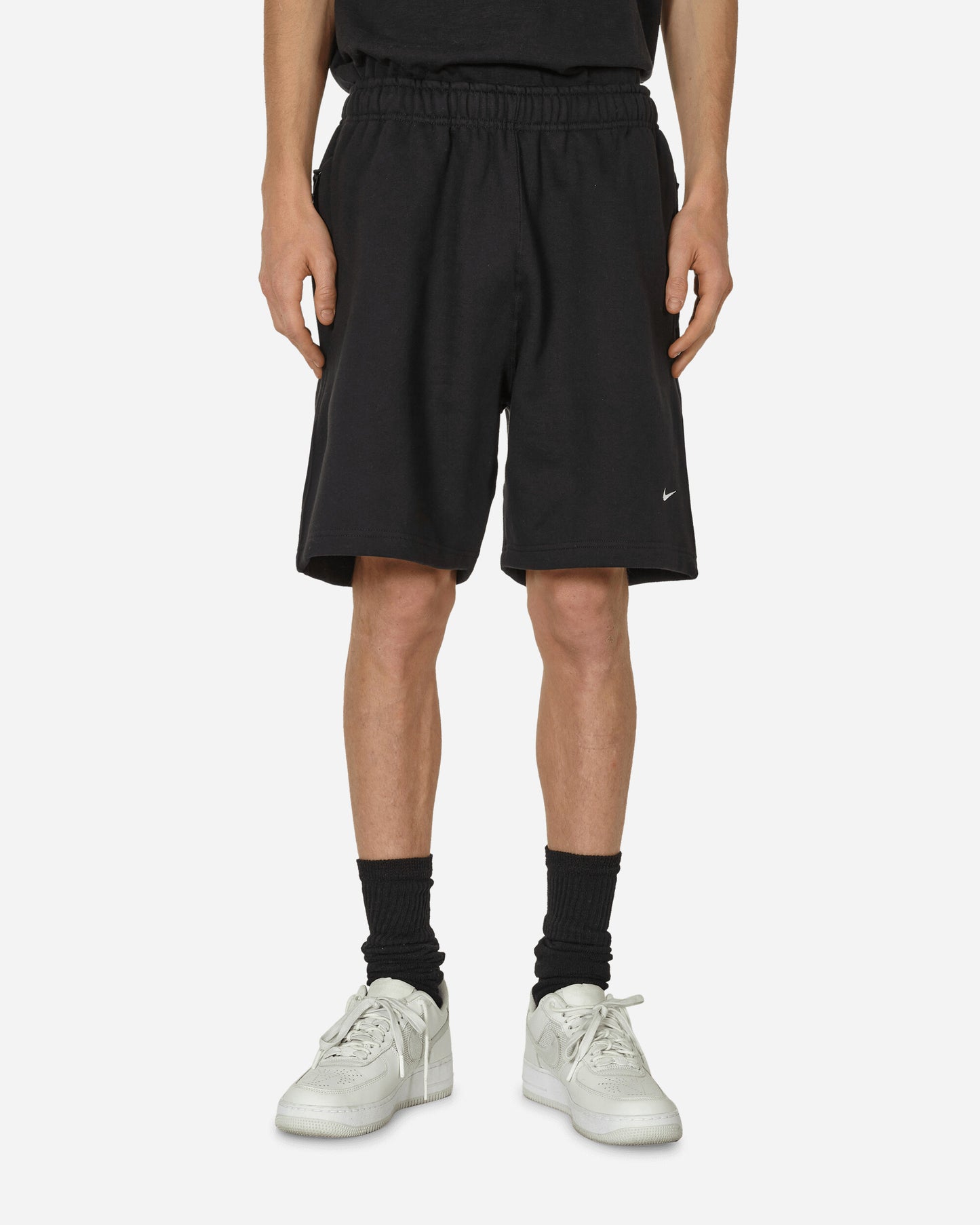 Nike M Nk Solo Swoosh Bb Flc Short Black/White Shorts Short FN3325-010