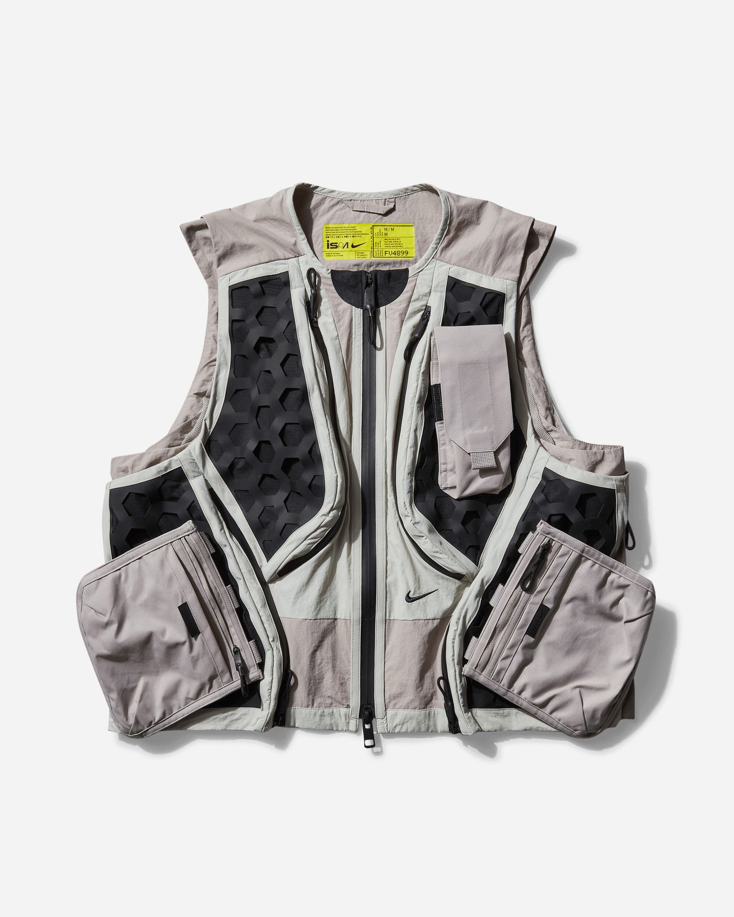 Nike U Nrg Ispa Mlle Vest Lt Bone/Moon Particle/Black Coats and Jackets Vests FV4899-072