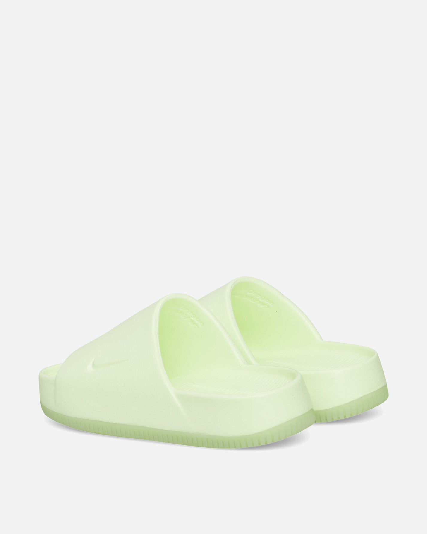 Nike Wmns Nike Calm Slide Barely Volt/Barely Volt Sneakers Low DX4816-702