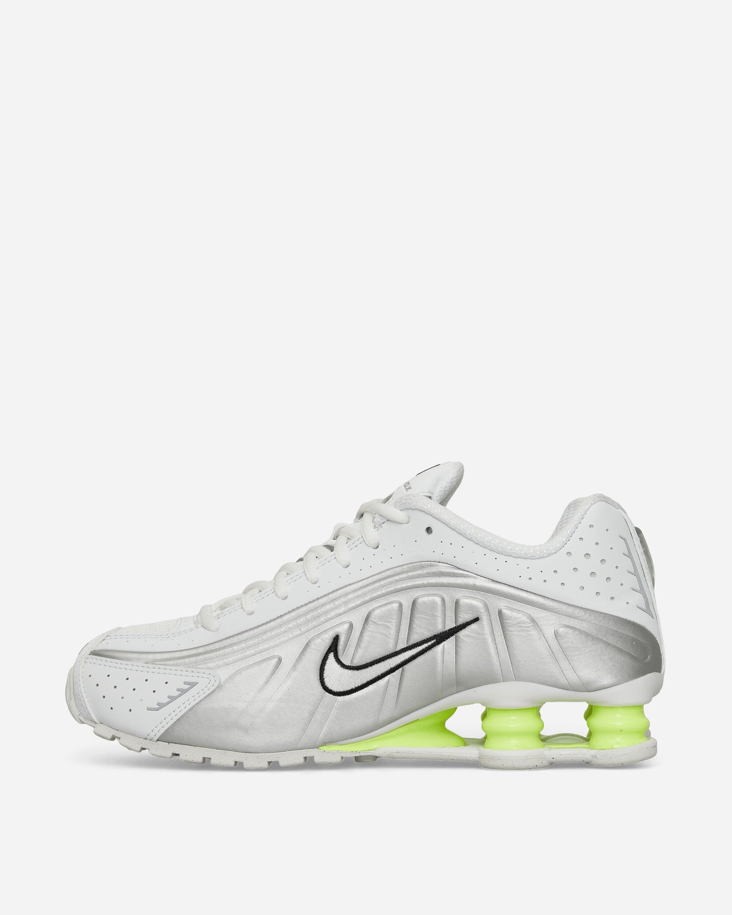 Nike Wmns Nike Shox R4 White/Metallic Silver Sneakers Low AR3565-102