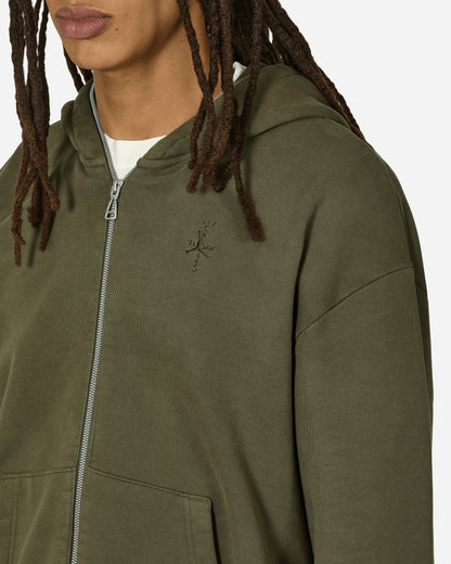 Nike Jordan M J Ts Fz Hoodie Cargo Khaki Sweatshirts Hoodies DZ5500-325