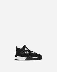 Nike Jordan Jordan 4 Retro (Td) Black/White Sneakers Mid FV4538-001