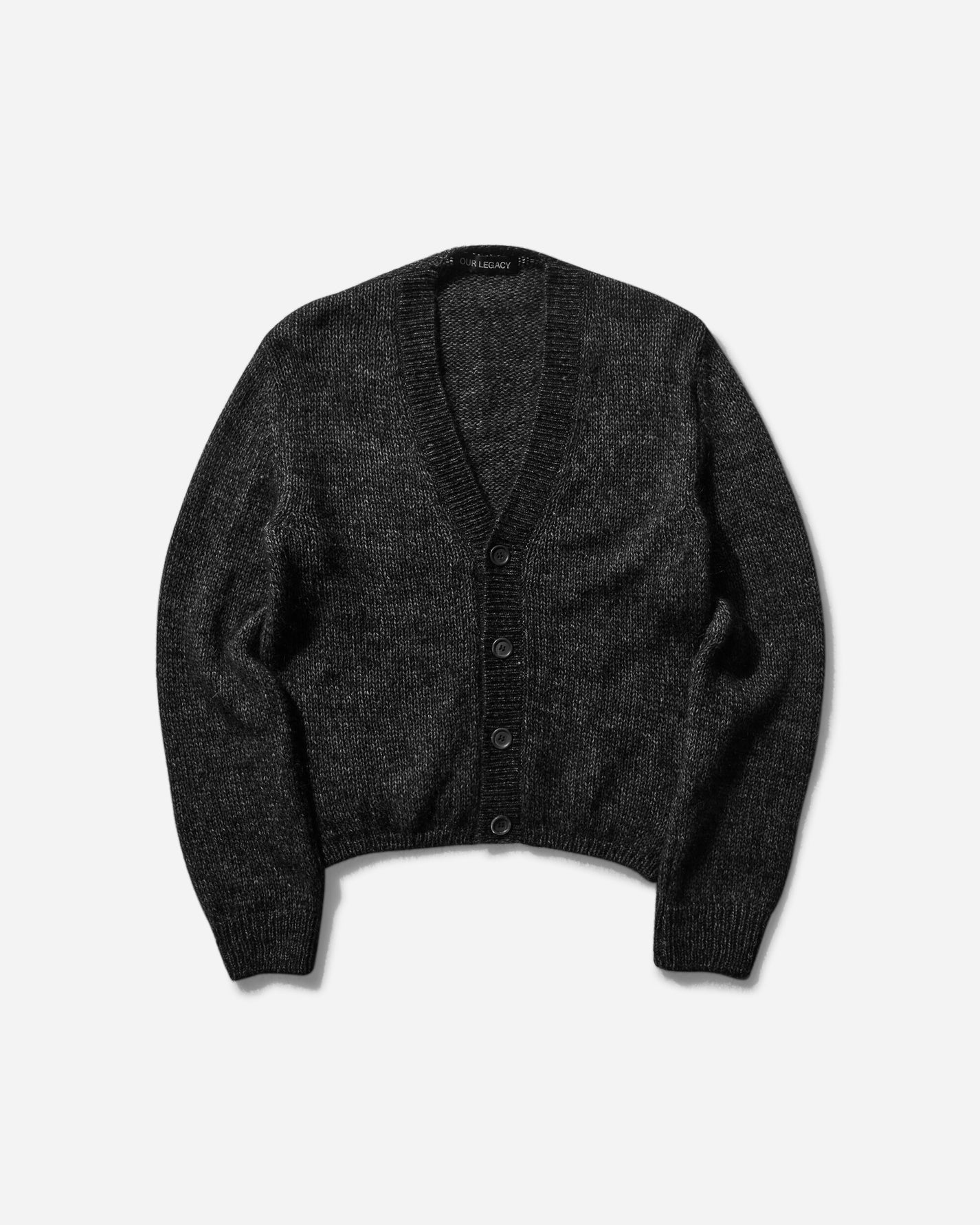 Our Legacy Academy Cardigan Black Knitwears Cardigans W4243AP PN