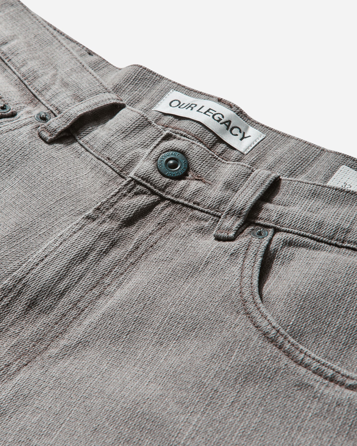 Our Legacy Treble Cut Grey Pants Denim W4245TCC CC