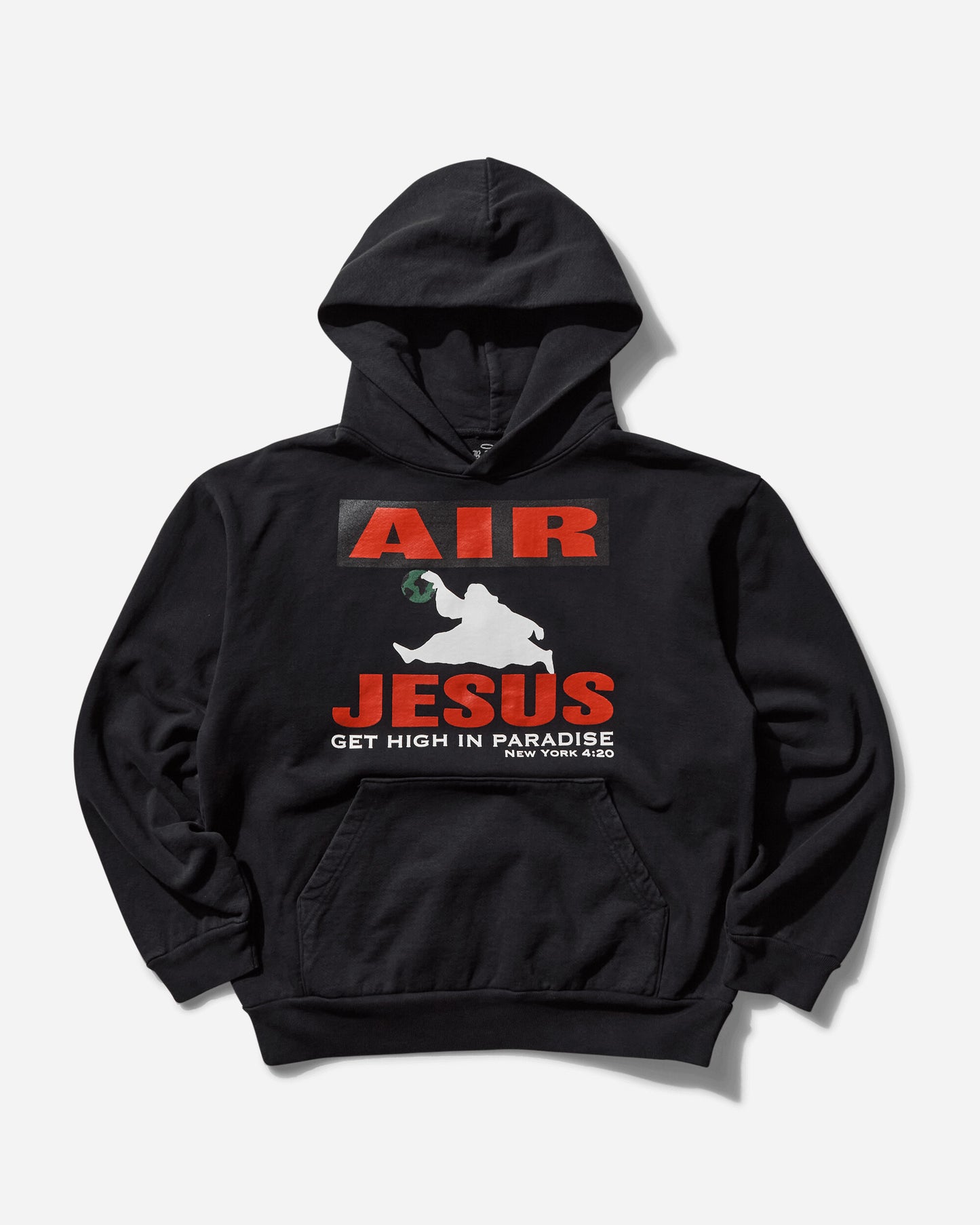 Paradis3 Air Jesus Hoody Black Sweatshirts Hoodies PAAIRJESUSHOOD 1