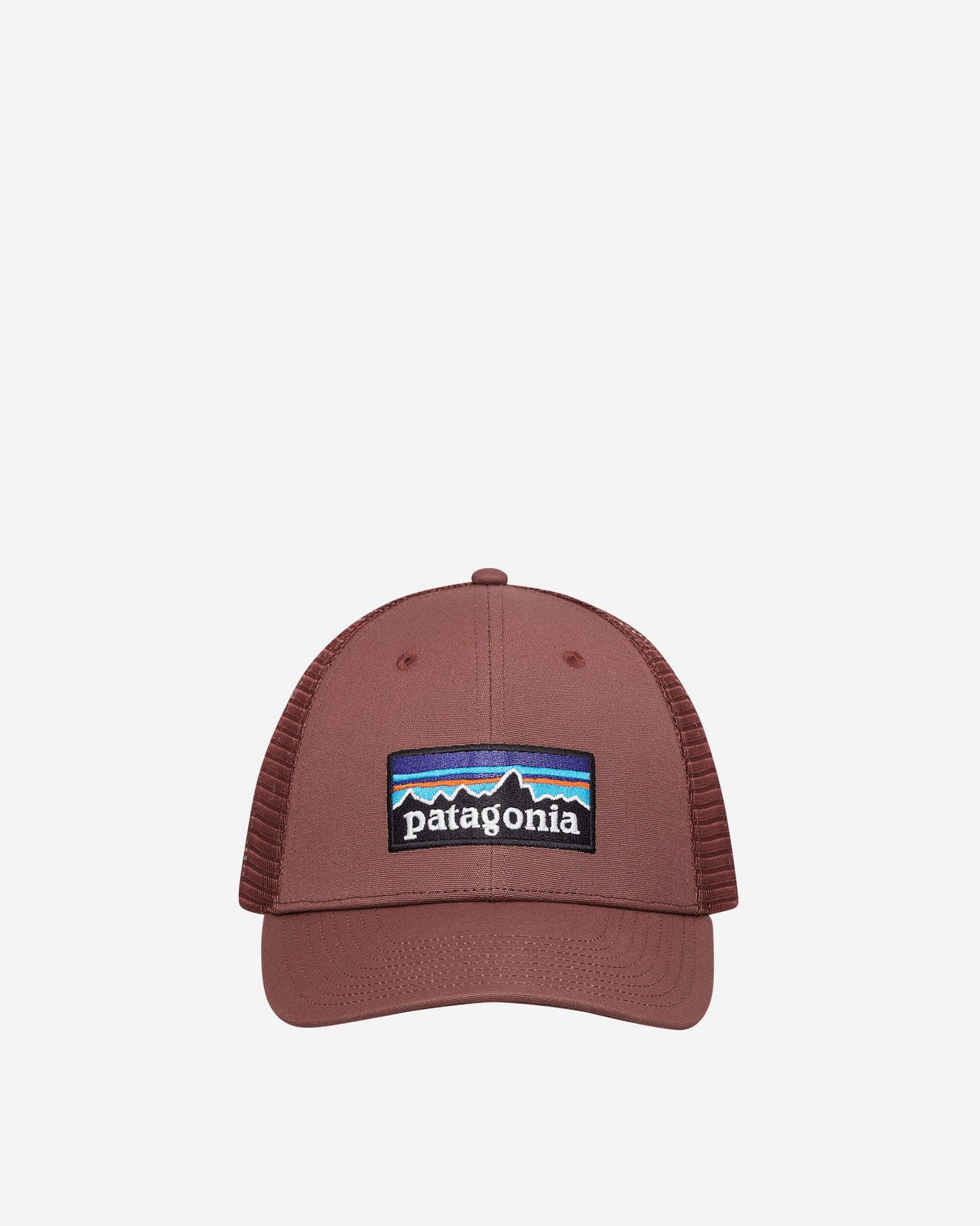 Patagonia P-6 Logo Lopro Trucker Hat Dulse Mauve Hats Caps 38283 DLMA