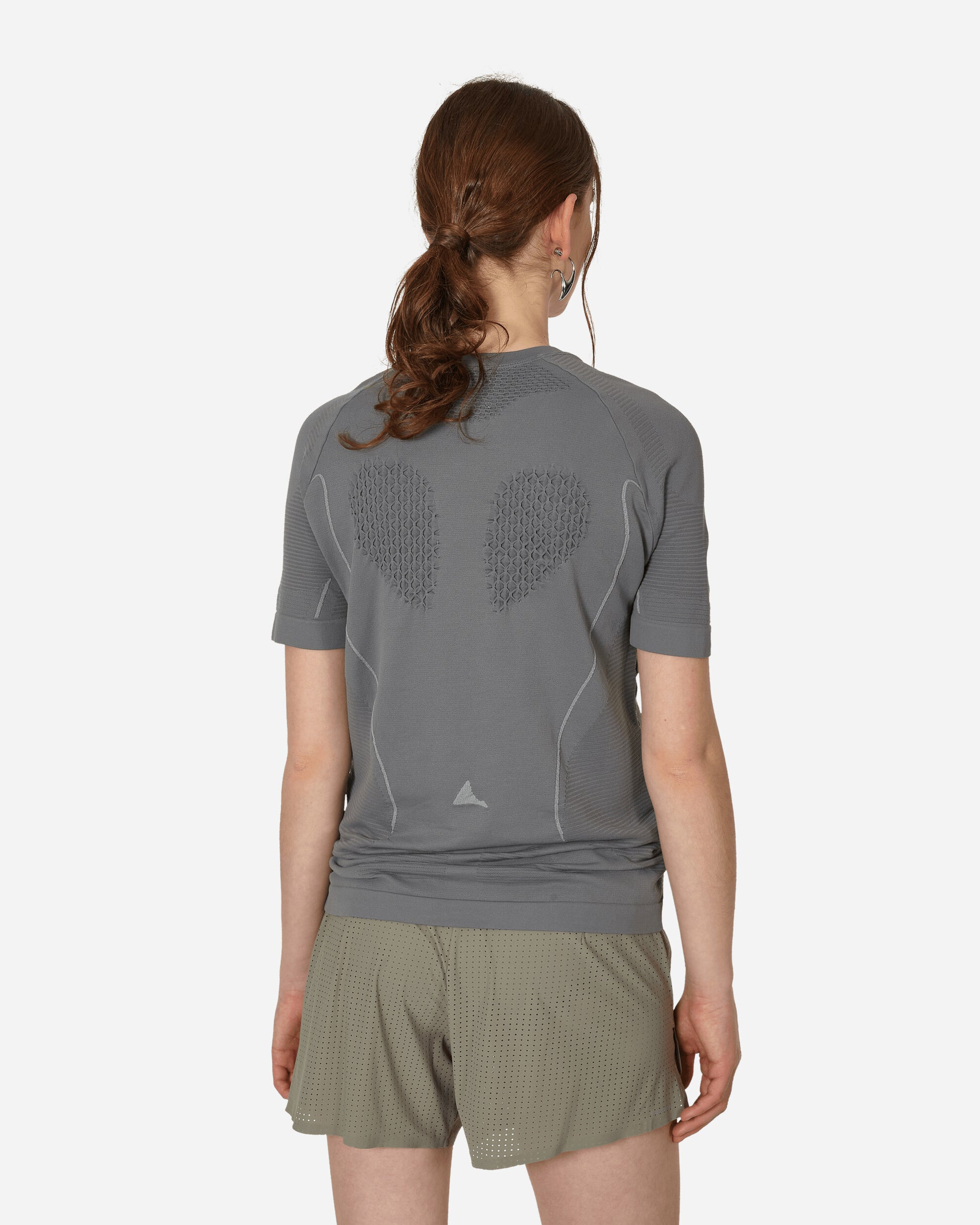 ROA Seamless Shortsleeve Mockingbird T-Shirts Top RBMW0101FA73 GRY0013