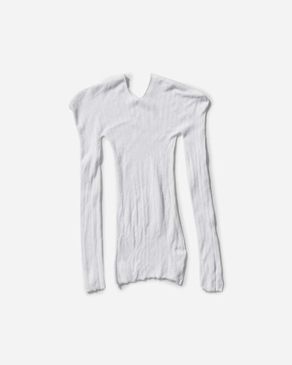 R & M Leathers Wmns Web Top White T-Shirts Longsleeve RMWTBW16 WHITE