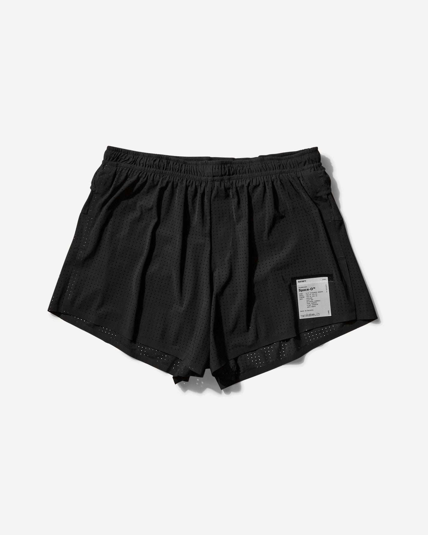 Satisfy Space-O 2.5 Inches Distance Shorts Black Shorts Short 12001 BK