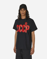 Slam Jam CCCP Fedeli alla Linea Berlin Exclusive T-Shirt Black T-Shirts Shortsleeve BBMW048JY34 BLK0001