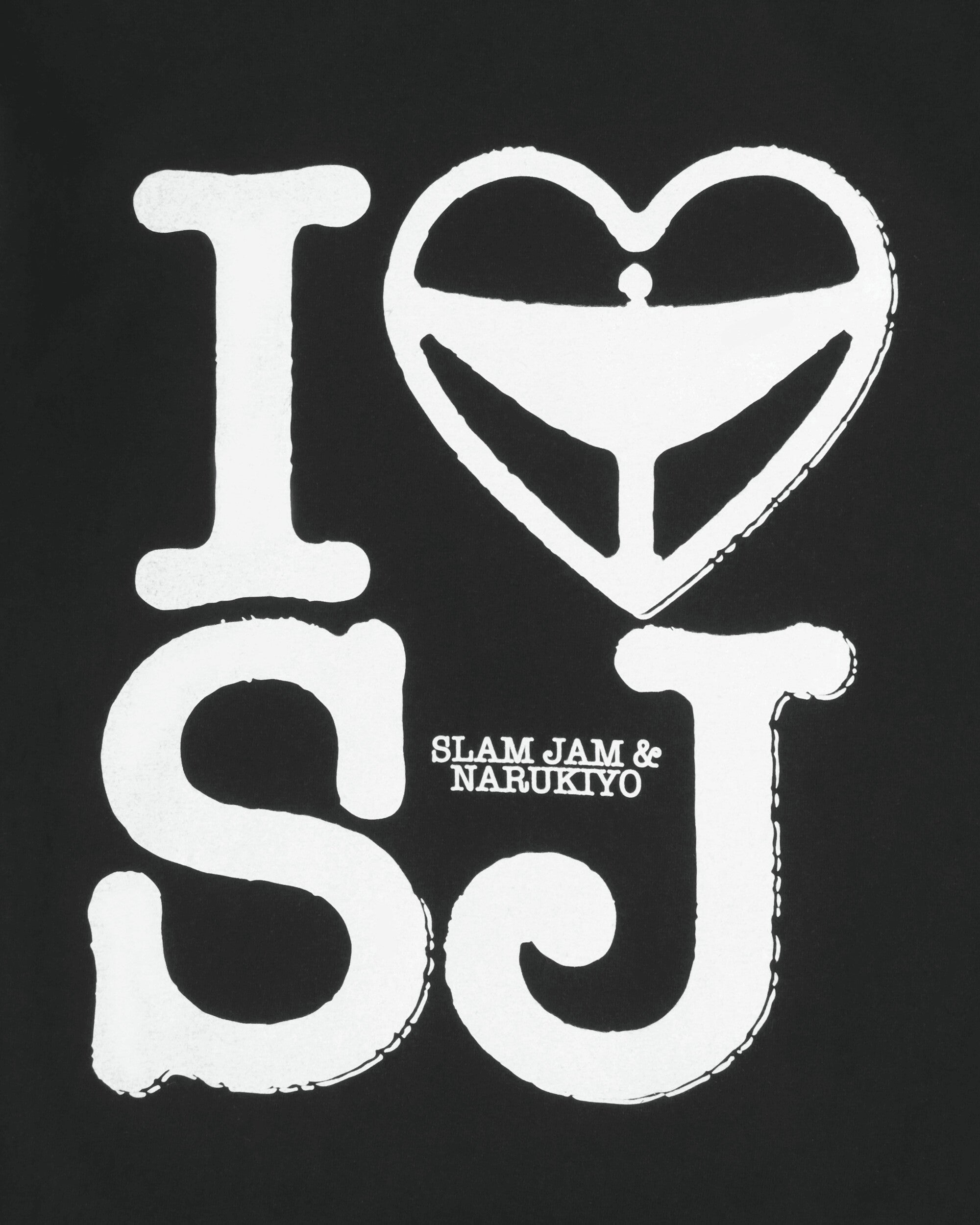 Slam Jam Narukiyo X Slam Jam T-Shirt BLACK T-Shirts Shortsleeve NKSJANNIVTEE 001