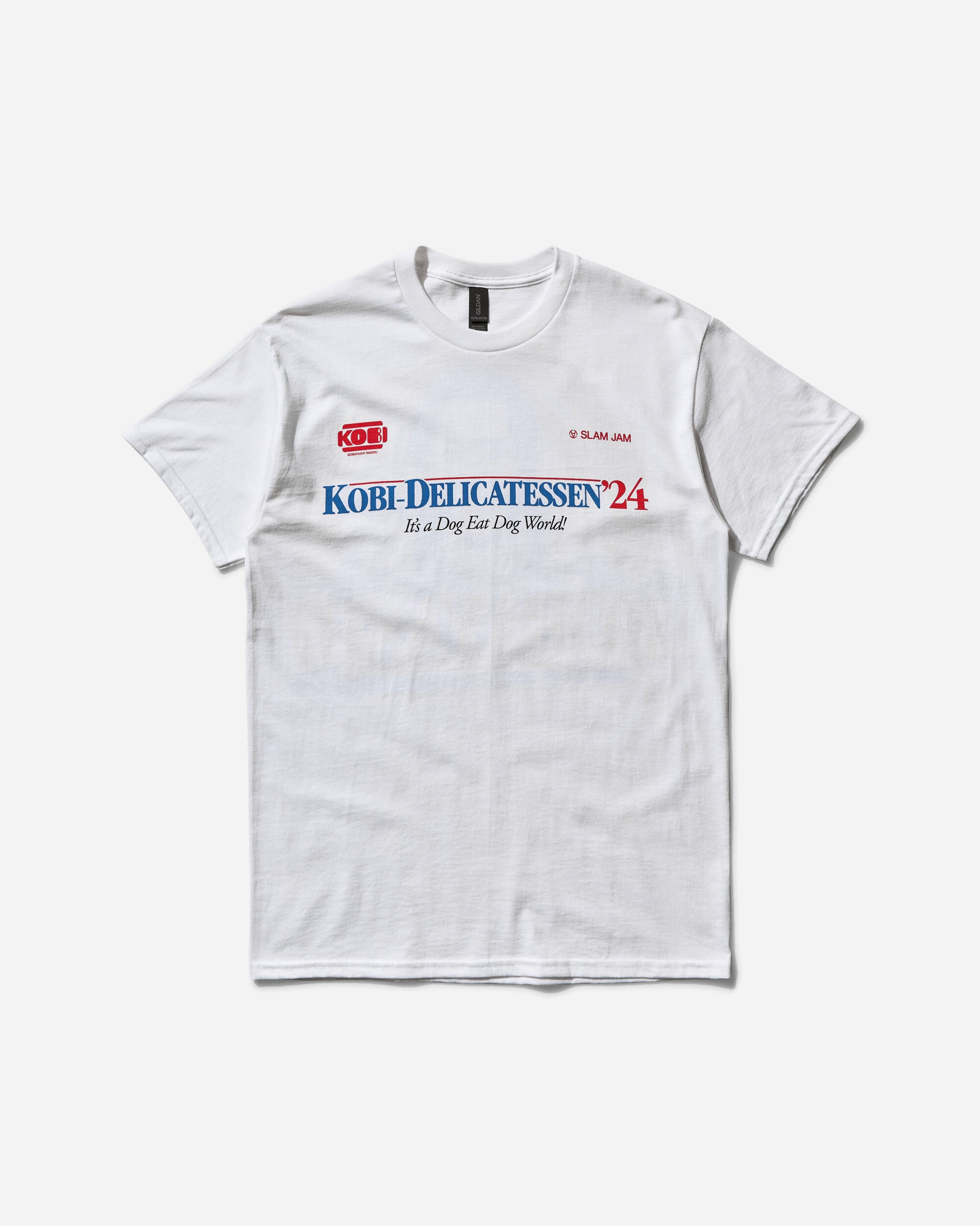 Slam Jam Slam Jam X Kobahyashi Tee White T-Shirts Shortsleeve F24KOBATEE 1