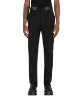 Slam Jam DIAGONAL ATTICA PANT Black Pants Trousers SJZMPA01FA01 BLK001